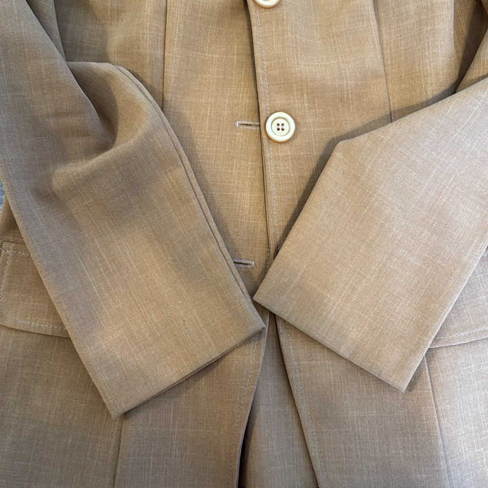 Vintage Tan Blazer - Picture 5 of 7